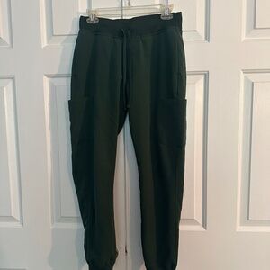 Mandala Scrubs Midnight Green size small jogger